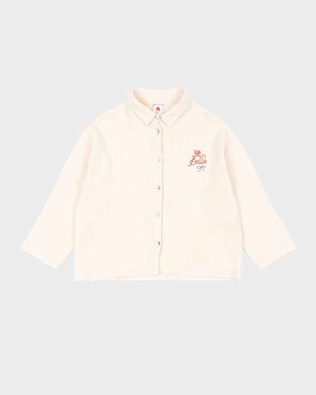 Rosie H-W x Girl's Bella Button-Front Shirt, Size 12M